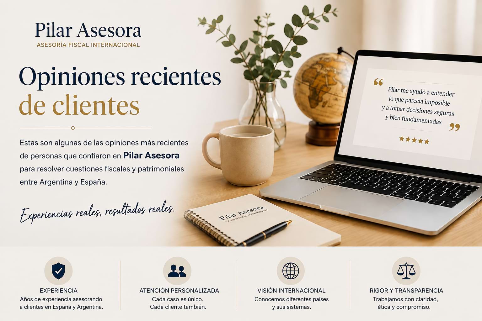 opiniones recientes sobre pilar asesora pirlutravel